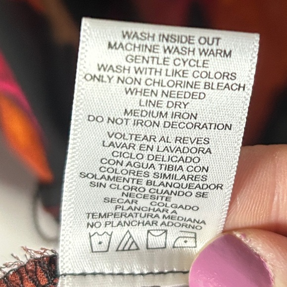 Y2K TAPE MEASURE Sheer Abstract Beaded Top Indie Sleeze Whimsigoth Glam Size XL - Picture 12 of 12